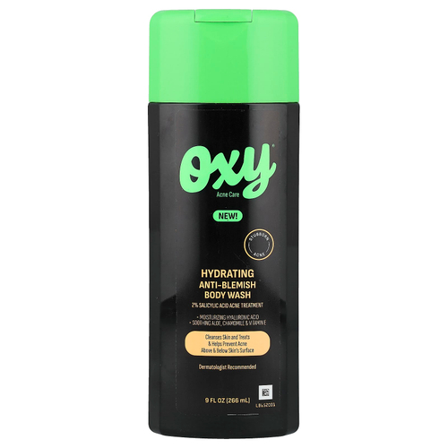 Oxy Skin Care, увлажняющий гель для душа против высыпаний, 266 мл (9 жидк. унций)
