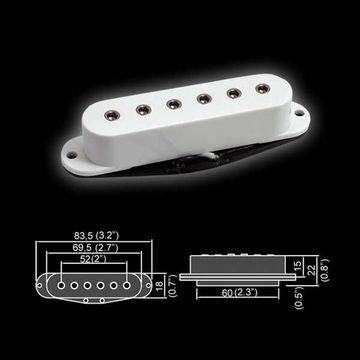 BS-11Neck-BK Звукосниматель магнитный, сингл, нековый, черный, Belcat