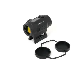Коллиматорный прицел ARKON Pointer 1x29 / Аркон Поинтер 1 29 - ракурс в три четверти и защитные крышки