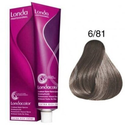 Londa Color стойкая крем-краска, 6/81 темный блонд жемчужно-пепельный, 60мл