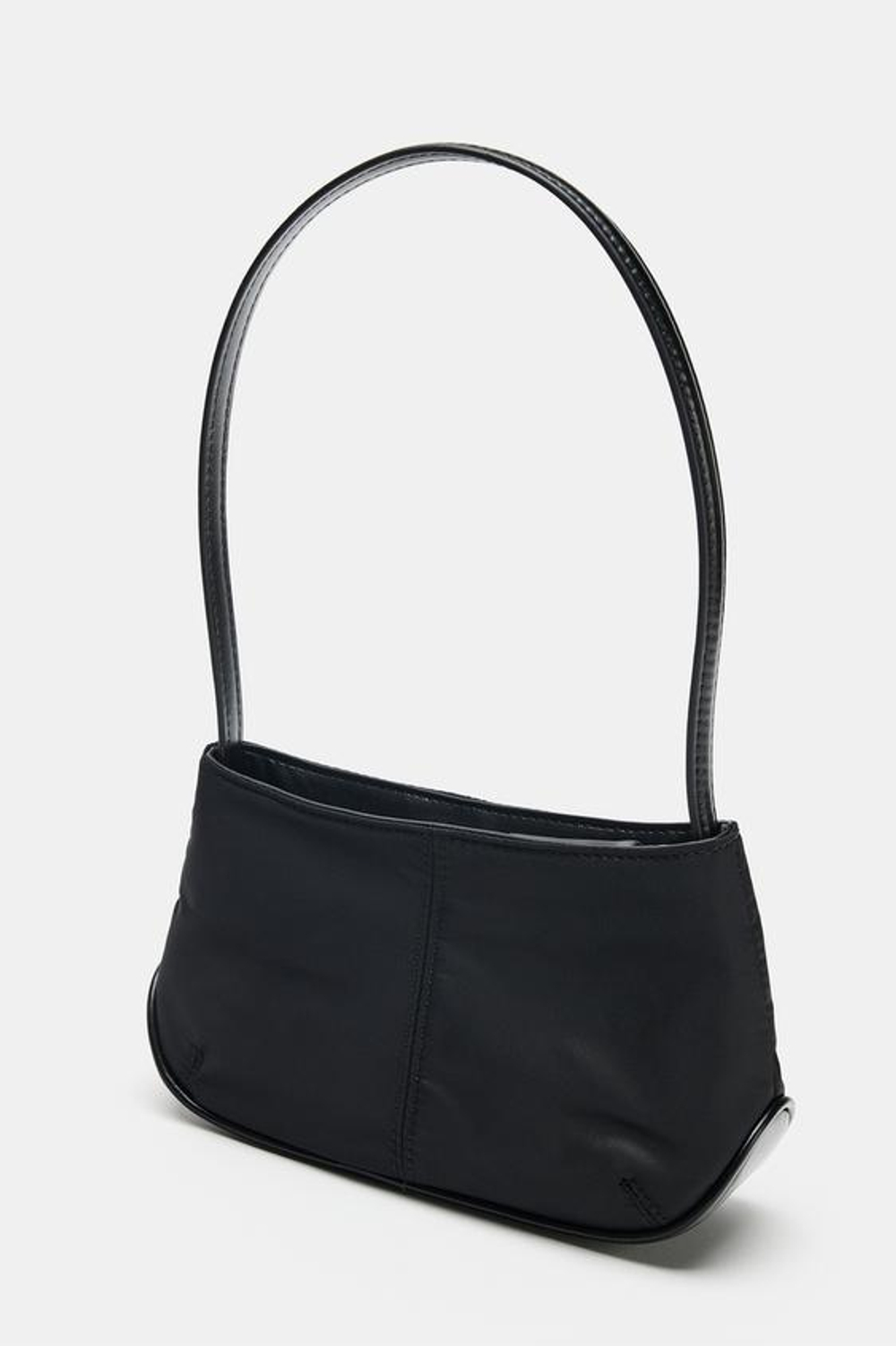 ZARA МИНИ-СУМКА С ПЛЕЧЕВЫМ РЕМНЕМ, ЧЕРНЫЙ