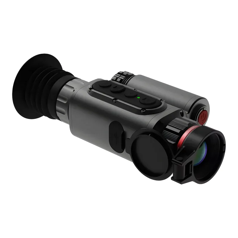 Тепловизионный прицел Sytong LM02-19 / Сайтонг ЛМ02 19 - вид спереди в три четверти справа