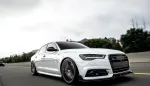 Карбоновая губа для AUDI S6 & A6 S-LINE & A6 AVANT 2016-2018 C7.5 Ауди обвес