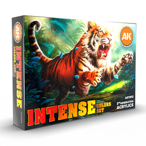 Набор акриловых красок AK Interactive Intense Colors Set