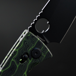 Нож складной Daggerr Alligator DH Green Black