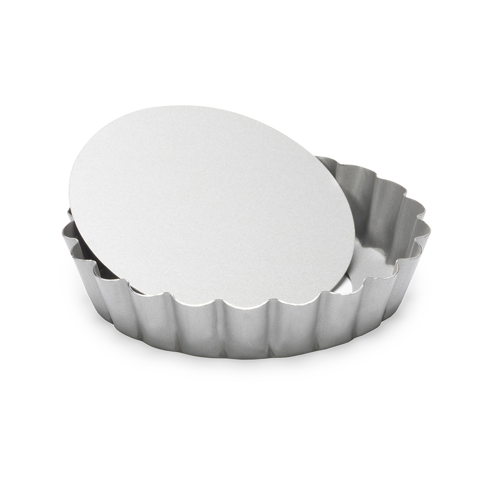Форма для выпечки круглая со съемным дном Patisse Silver 10х2 см