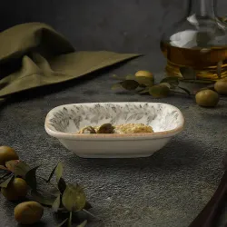 Соусник 110 мл 12*8 см h3,4 см емкость для закусок овальный Oliva By Bone Innovation [bb] [6]