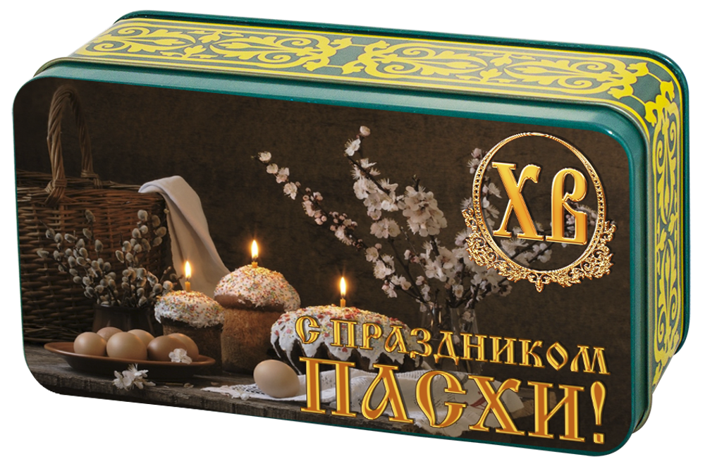 ШКАТУЛКА С ЧАЕМ "ПАСХАЛЬНОЕ УГОЩЕНИЕ ВЕЧЕР" 60 г