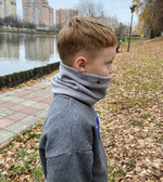 Снуд детский ZETTA серый