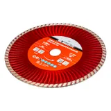 Диск алмазный, отрезной Turbo, 200 х 22.2 мм, сухая резка Matrix Professional — фото 1