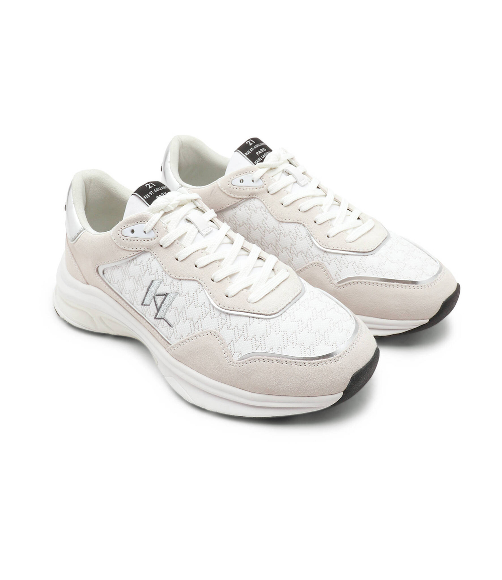 Кроссовки LUX FINESSE Karl Lagerfeld - белый(KL53165)