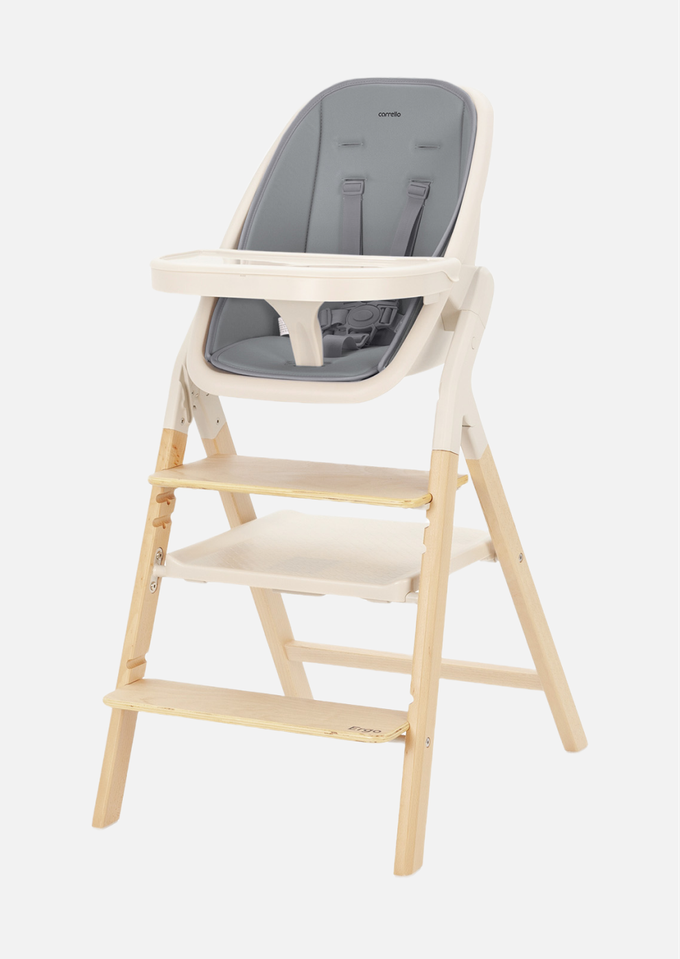 Carrello Стульчик для кормления Ergo Carbon Grey