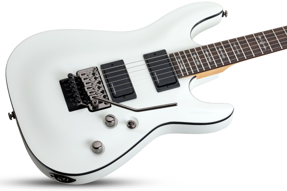 Schecter DEMON-6 FR VINTAGE WHITE