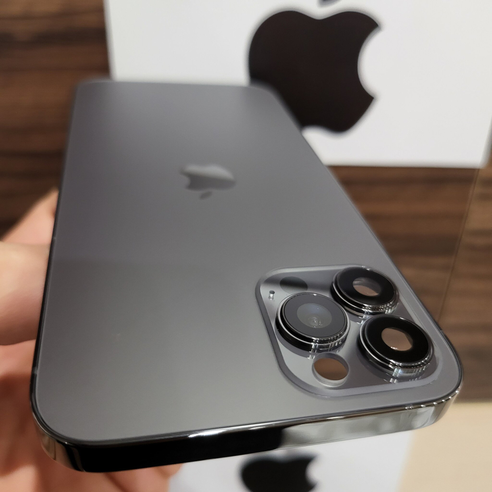Корпус для iPhone X в стиле iPhone 14Pro (цвет: Black - космический чёрный)