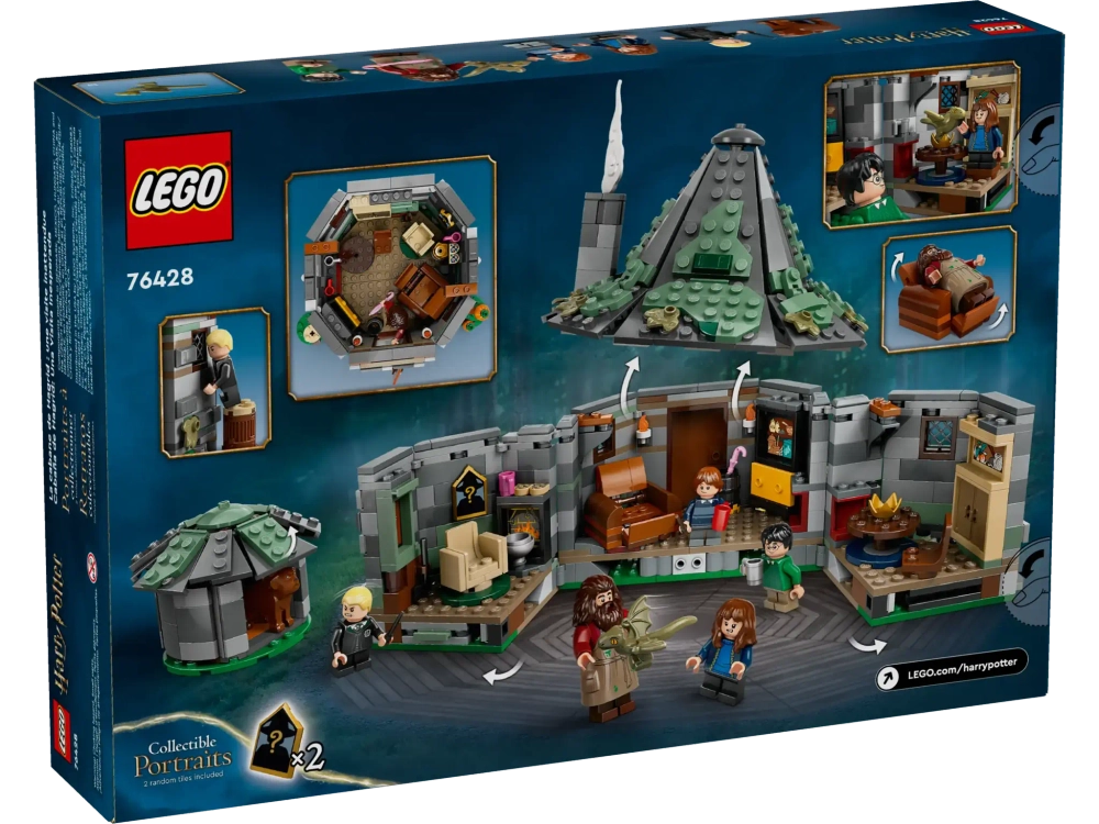 Конструктор LEGO Harry Potter 76428 Хижина Хагрида: неожиданный визит