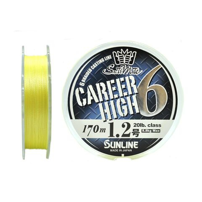 Шнур плетеный Sunline SM Career High 6 HG 170M 12lb/#0.8