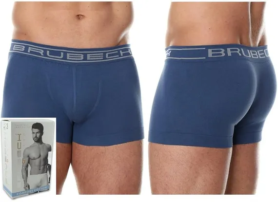 Трусы мужские боксеры Brubeck Comfort Cotton Short mini Boxer BX10210/BX10050A