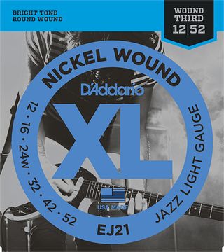 Струны для электрогитары D'ADDARIO EJ21
