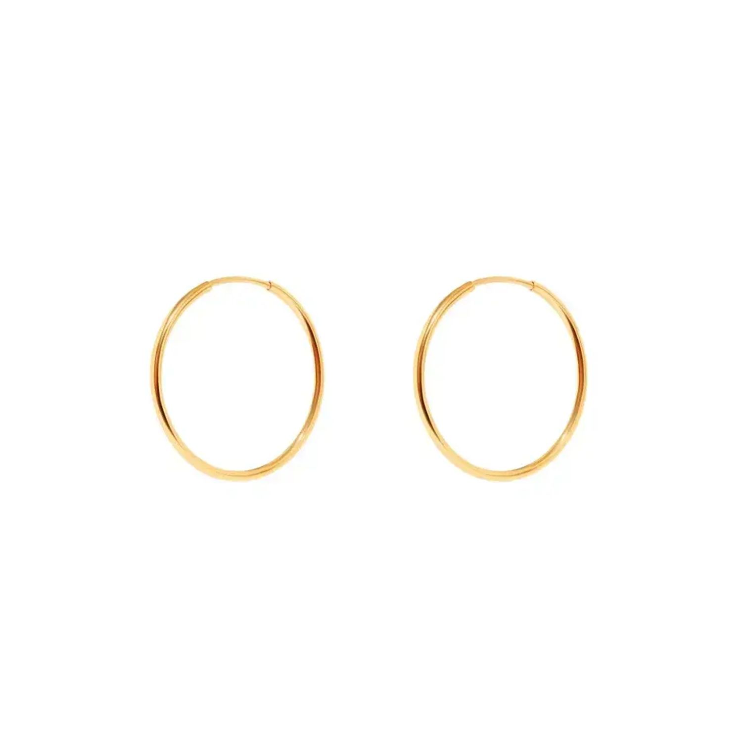 Серьги Золотое Конго – 20 мм
