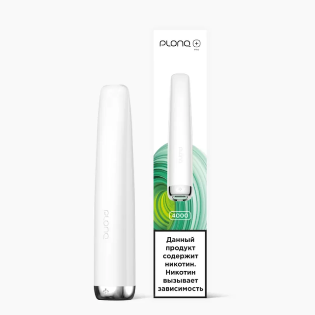 Одноразовый Pod Plonq Plus Pro - Свежая Мята (4000 затяжек)