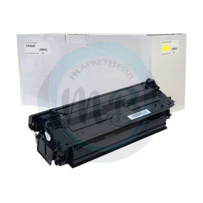 Картридж WBox, аналог HP CF362X, Canon 040H для CLJ Enterprise M552dn/M553n, LBP 710/712 (10K) Yellow