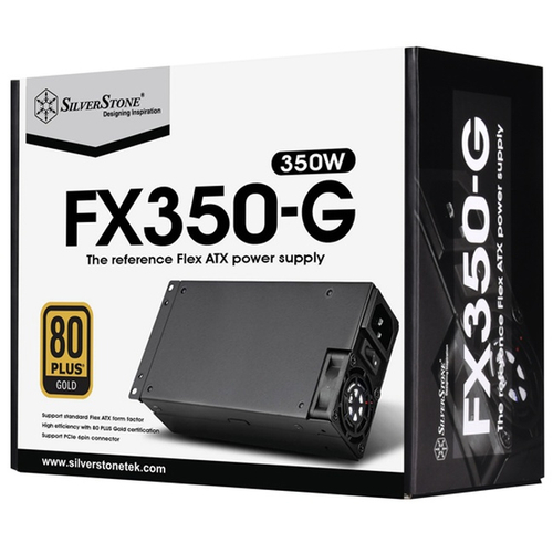 Блок питания SilverStone 350W FX350-G, 40 мм, 80 PLUS Gold (SST-FX350-G)