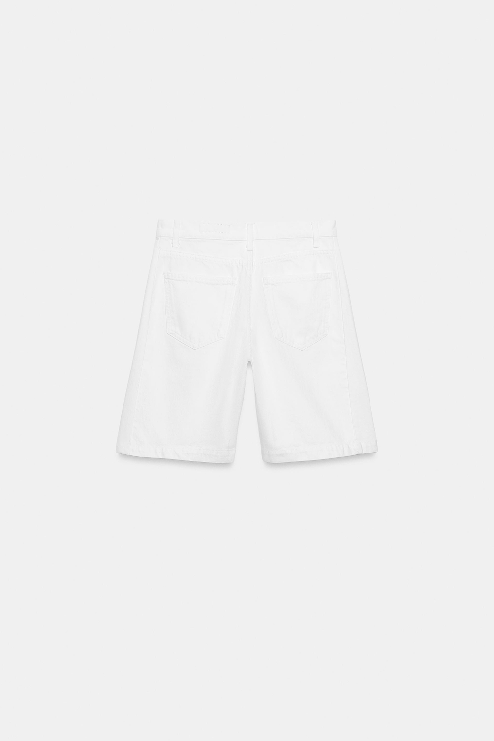 ДЖИНСОВЫЕ ШОРТЫ RELAXED СО СРЕДНЕЙ ПОСАДКОЙ — ZW COLLECTION — ZARA