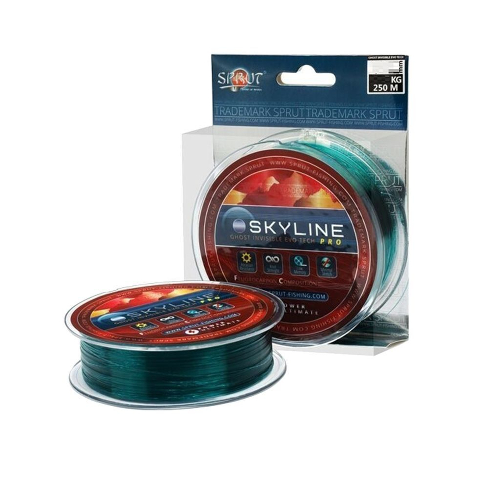 Леска для рыбалки Sprut SKYLINE EvoTech PRO Pink (0,405mm/100m), 1 штука