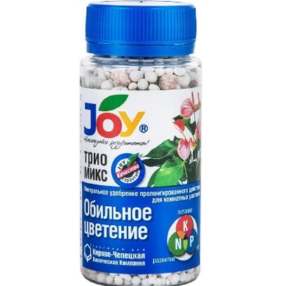 Удобрение ТРИО МИКС Обильное цветение Joy 100г