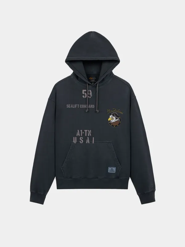 Толстовка мужская ALPHA INDUSTRIES ESSENTIAL HOODIE RELAXED FIT SWEATSHIRT (ELITE)