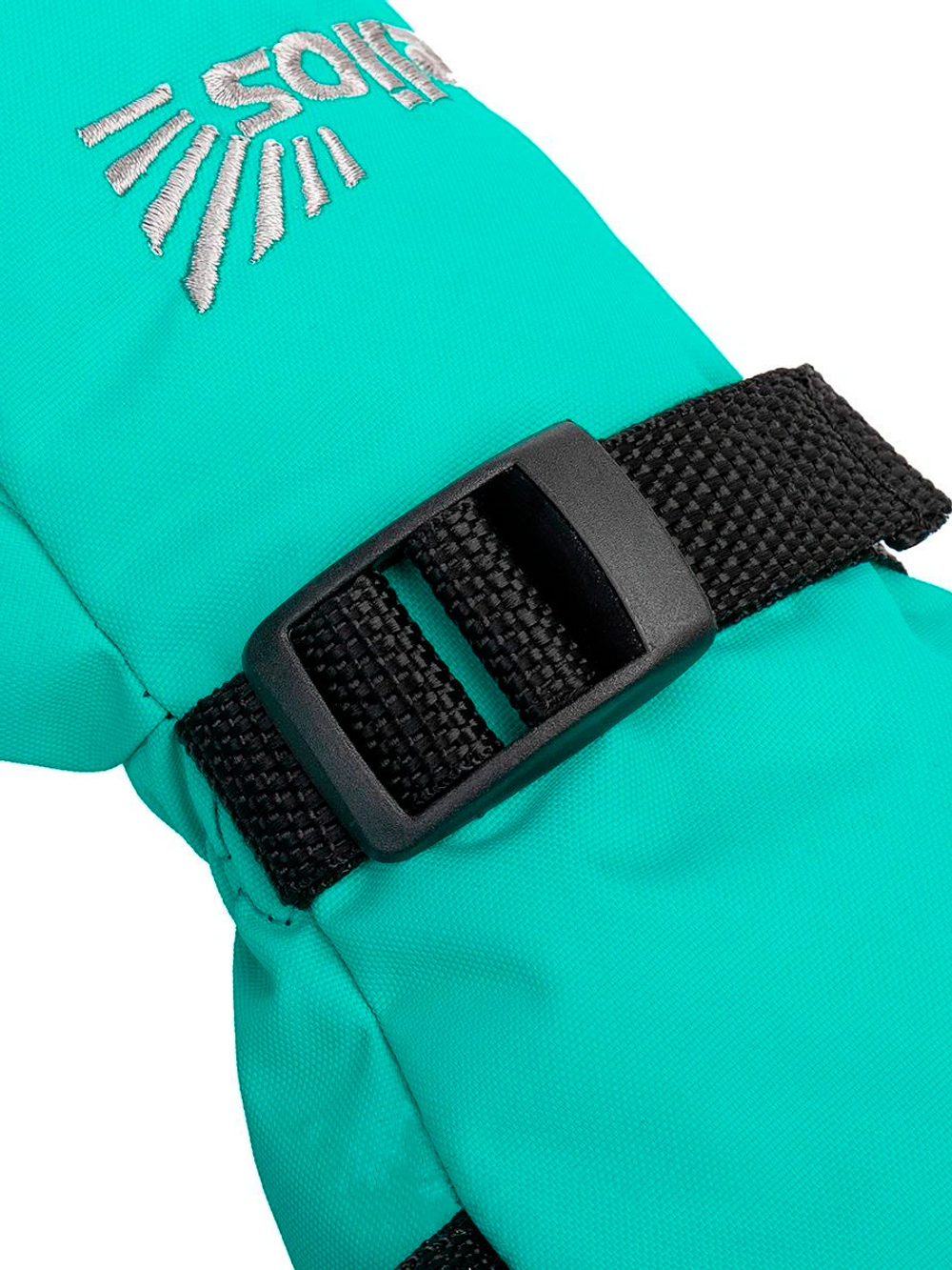 Варежки Helios женские ZABAVA, AQUA GREEN/BLACK (T-HS-Z-M-GB)