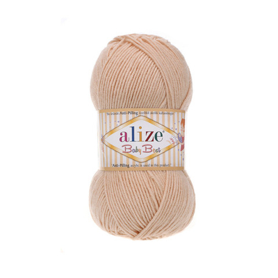 Пряжа Alize (Ализе) Baby Best / уп.5 мот. по 100 г, 240м, 382 пудра A