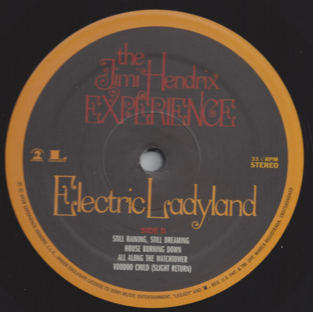 The Jimi Hendrix Experience / Electric Ladyland (50th Anniversary Deluxe Edition)(6LP+Blu-ray)
