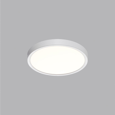 7659/18L MITRA LED SN 551 Светильник пластик/белый LED 18Вт 3000/4000K D230 IP40 ALFA WHITE