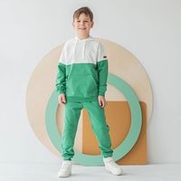 Худи с капюшоном "Мята" облегченное подростковое