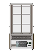 Витрина кондитерская холодильная REFETTORIO Crystal RKC21A-MV, 2 полки