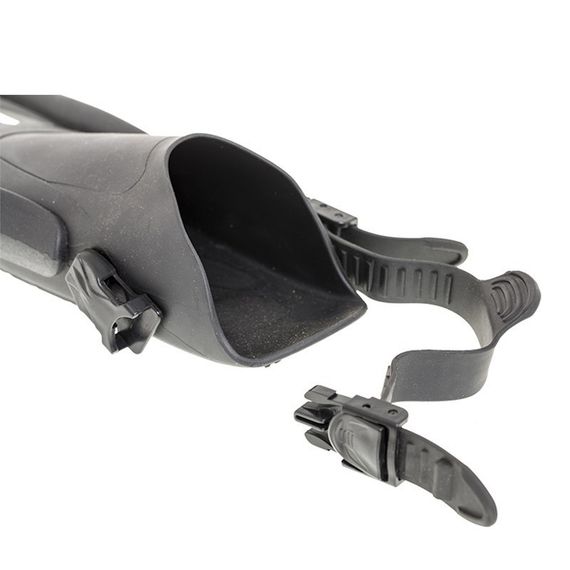 Ласты Marlin Cayman Black с открытой пяткой