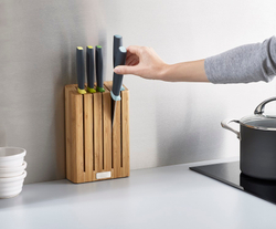 Набор ножей Elevate Knives Bamboo в подставке из бамбука