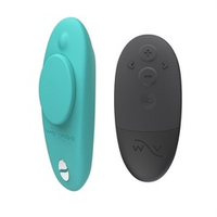 Аквамариновый вибратор 9,2см в трусики We-Vibe Moxie+ Wearable Clitoral Vibrator Aqua SNXM2SG5
