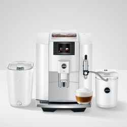 Кофемашина Jura E8 Piano White EB (15353)
