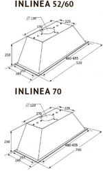 Вытяжка Kuppersberg INLINEA 60 X