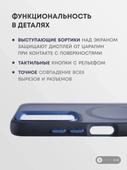 Чехол на Redmi Note 11, Note 11S MagSafe