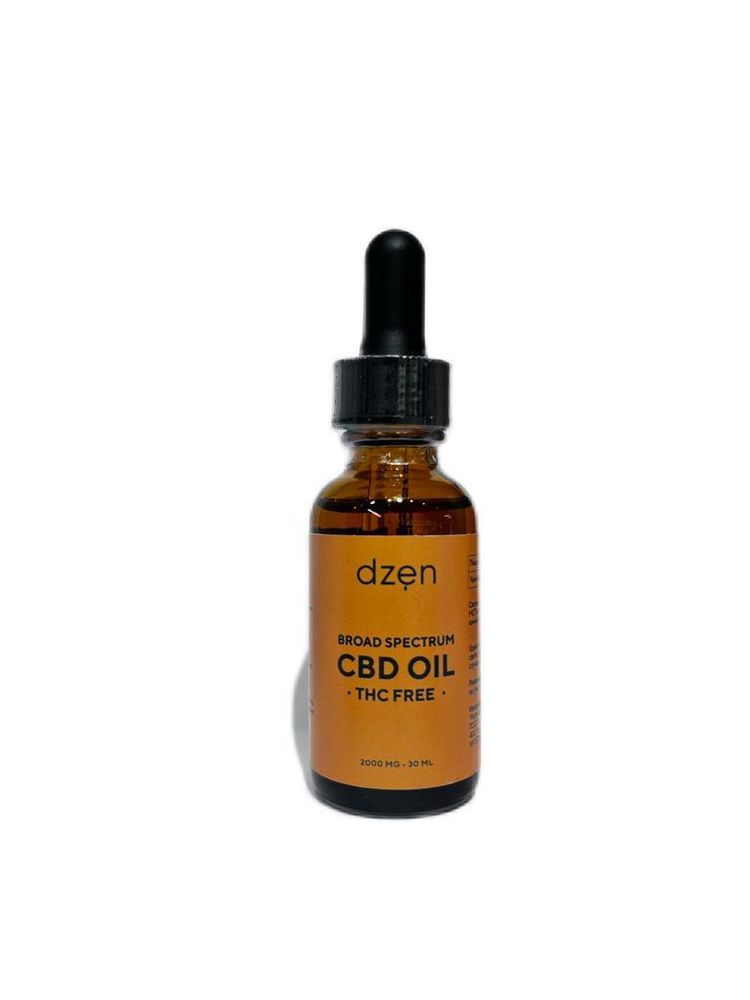 Dzen CBD oil Жидкая настойка на кокосовом масле MCT 200мг 30мл