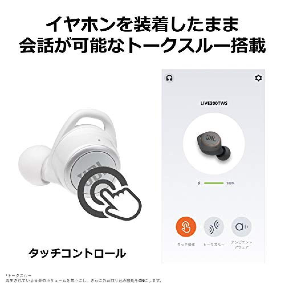 Наушники проводные JBL JBLLIVE300TWSWHT