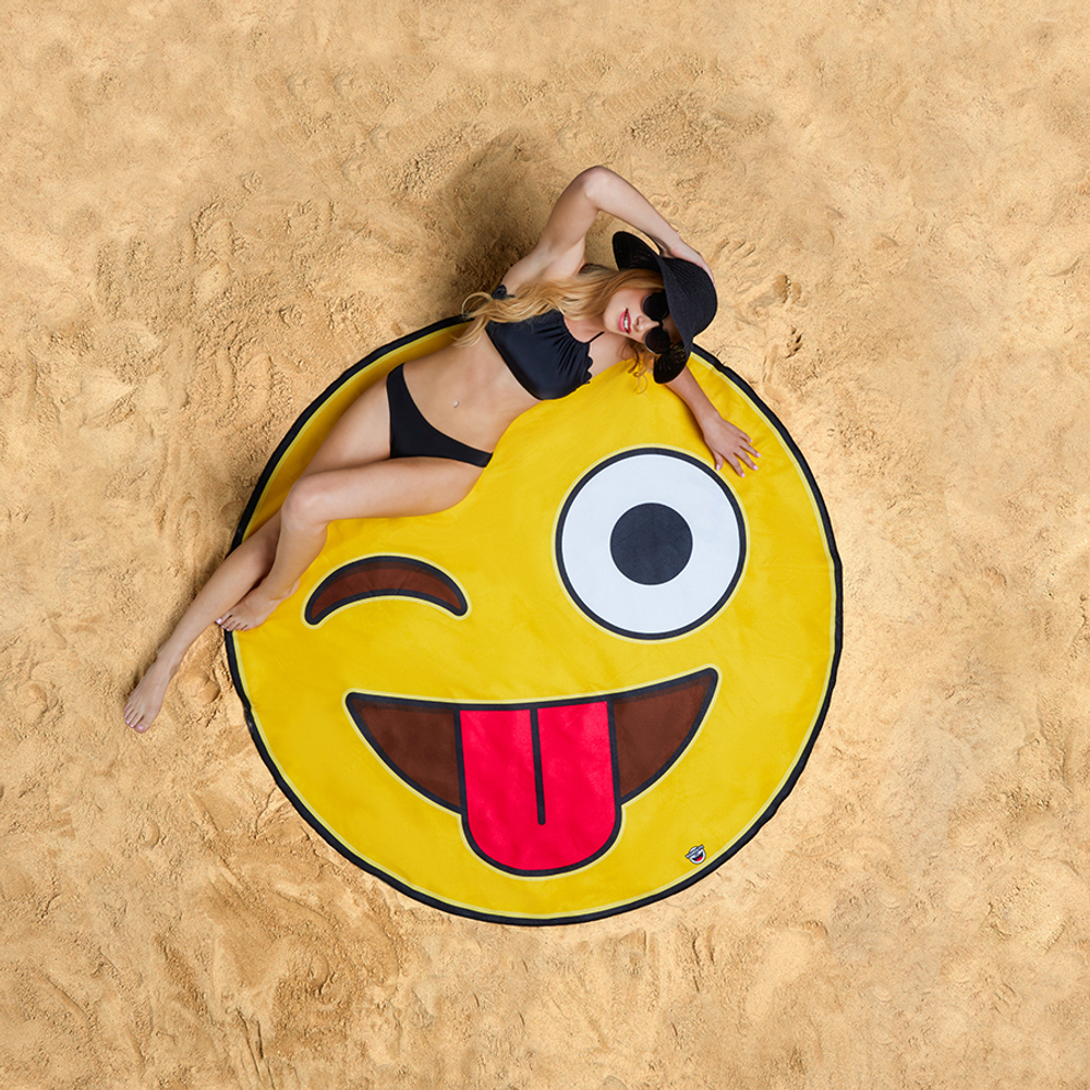 Покрывало пляжное emoji