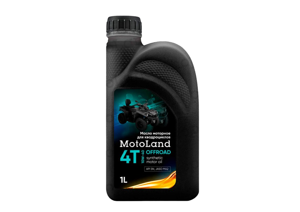 Масло моторное для квадроциклов MOTOLAND Offroad 4T 10w40 1л