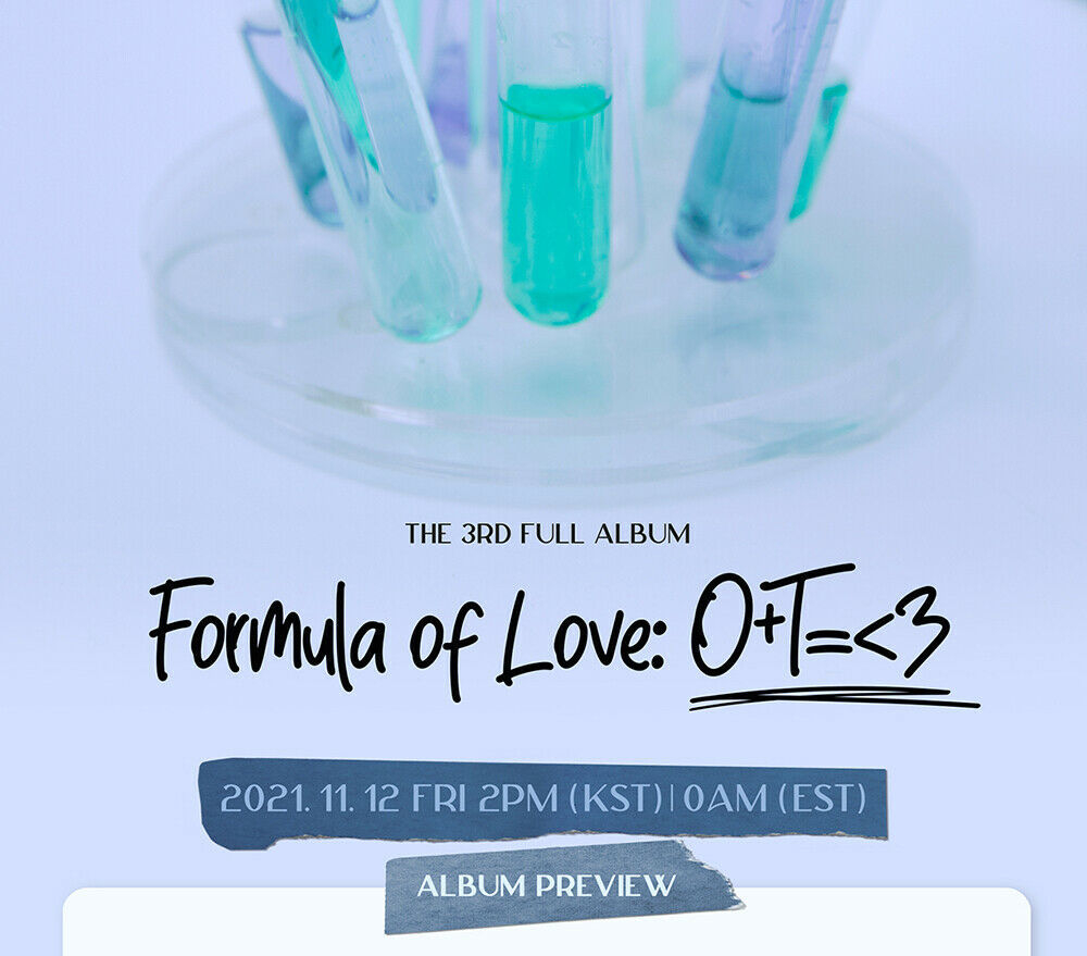 Альбом TWICE - Formula of Love: O+T=<3