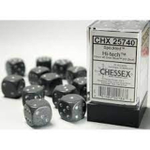 Chessex 12-D6 set (16mm) - Speckled Hi-Tech