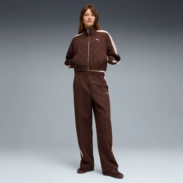 Брюки спортивные женские PUMA T7 Jacquarded Woven Track Pants op
