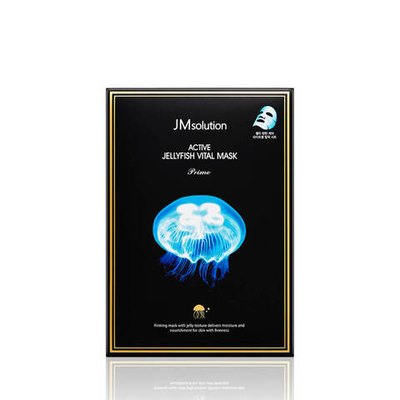 Укрепляющая тканевая маска для упругости кожи с экстрактом медузы JM Solution Active Jellyfish Vital Mask Prime 33 мл